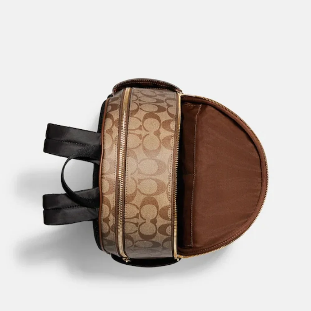 🍀🏅NEW🏅Coach Court Signature Canvas Backpack - Picture 5 of 6